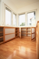 Bücherregal/Schrank - Türen bzw. Schiebetüren bespannt mit Japanpapier